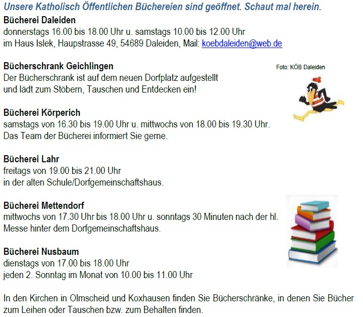 Bchereien 20240523