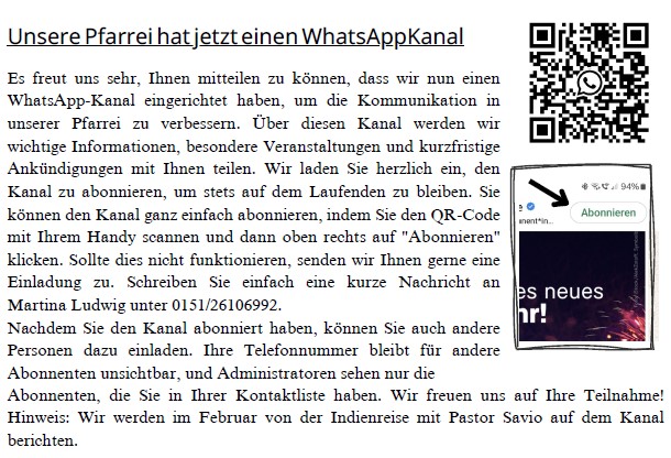 Artikel Whatsapp Kanal