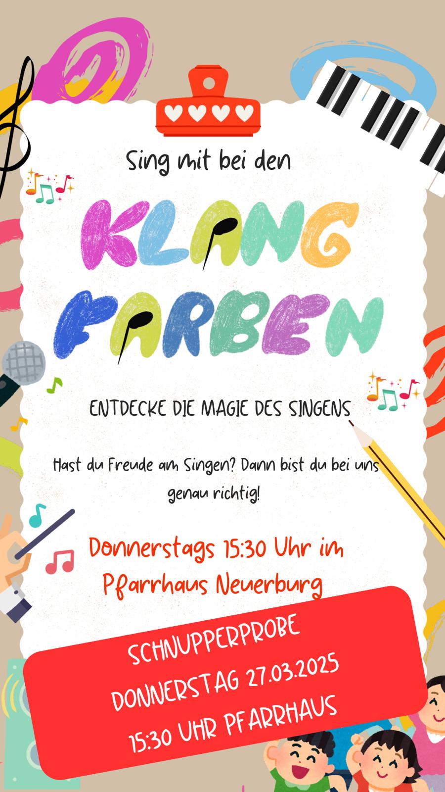 Flyer Kinderchor NEU